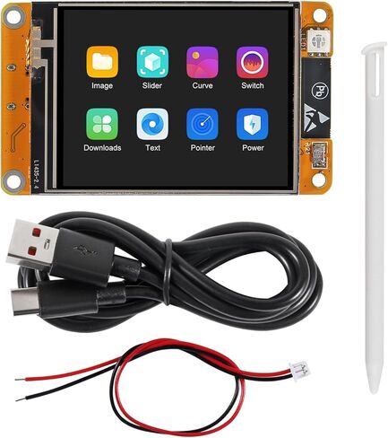 AITRIP 1 PACK ESP32 Development Board ESP32-2432S028R WiFi Bluetooth 2.8 بوصة 240X320 شاشة ذكية TFT وحدة شاشة تعمل باللمس لاردوينو in Saudi Arabia