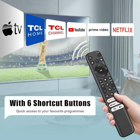 【Pack of 2】 IR Remote for All Hisense TV Remote, Replacement Remote Control for Hisense Smart Google TV，for Hisense UHD 4K ULED Google TVs Series in Saudi Arabia