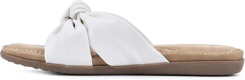 CLIFFS BY WHITE MOUNTAIN Women's Favorite Knotted Slide Sandal in Kuwait