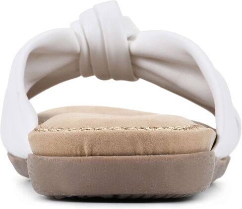 CLIFFS BY WHITE MOUNTAIN Women's Favorite Knotted Slide Sandal in Kuwait