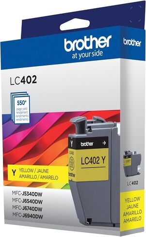 Brother Genuine LC402BK Standard Yield Black Ink Cartridge in Saudi Arabia