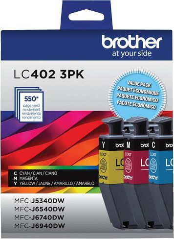 Brother Genuine LC402BK Standard Yield Black Ink Cartridge in Saudi Arabia
