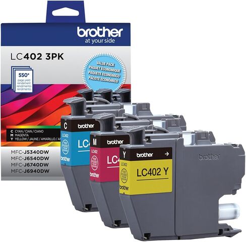 Brother Genuine LC402BK Standard Yield Black Ink Cartridge in Saudi Arabia
