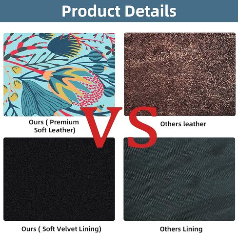 BVYA Pill Organizer Case, Weekly Travel Pill Case Medication Reminder,for 2 Times A Day, 7 Days a Week-includes Printed Leather Carrying Case in Kuwait