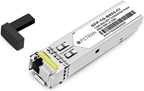 1000BASE-BX-U BiDi SFP وحدة الإرسال والاستقبال الضوئية المتوافقة مع Cisco MGBBX1 1310nm-TX/1490nm-RX 20km DOM Simplex LC SMF in Kuwait