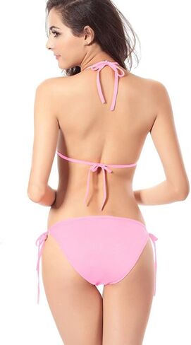 LerBen Women Sexy Halter Swimsuit Swimwear Bikini Set Bathing Suit Beachwear in Saudi Arabia