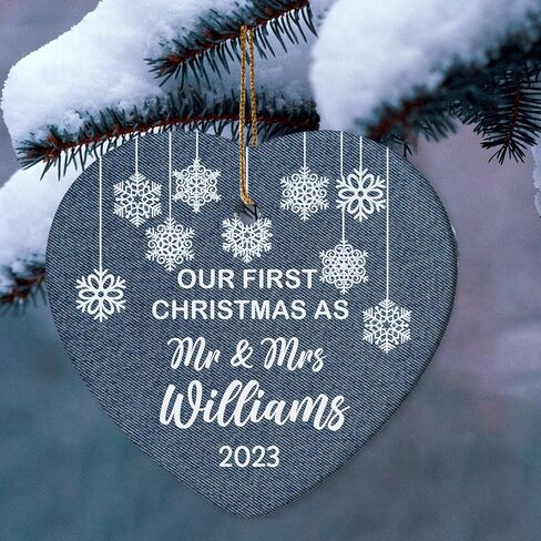 BSQUIELE Couple Suncatcher Ornament, Gift for Couple Girlfriend Boyfriend, Christmas Ornament for Men Women, Stained Glass Light Catcher Ornament, Gift for Husband Wife Newlywed, Birthday Anniversary in Kuwait