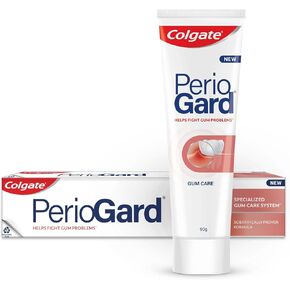 Colgate Gum Protection PerioGard Toothpaste 90grm/3.2oz Helps Fight Plaque Dual Active Formula Helps to Keep Gums Healthy