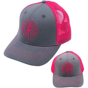 Dirty Hooker - Hats for Men and Women – Fishing Hat - Hat Mesh Back for Men Adjustable Baseball Trucker Cap (Black/White)
