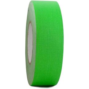 WOD GTMC12 Professional Grade Gaffer Tape, Black - 1/2 inch x 50 yds. No Sticky Residue, Secures Cables, Non Reflective, & Easy to Tear, Gaff Cloth for Photography, Filming Backdrop, Production