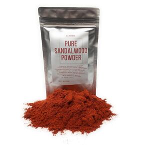 Pure Sandalwood Powder - 100% Natural Sandalwood Dust - Culinary Grade, Raw, Vegan, Non-GMO