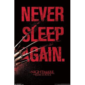 Trends International A Nightmare on Elm Street - Sleep Wall Poster, 22.375" x 34", Unframed Version