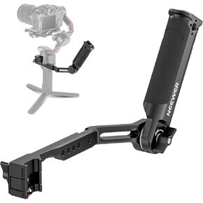 NEEWER RS4 RS3 Adjustable Gimbal Sling Handle Grip with NATO Rail, Compatible with DJI RS4 RS4 Pro RS3 RS3 Pro RS3 Mini RS2 RSC2 Ronin-S Ronin-SC for Low Angle Shot, Max Load 13.2lb, ST49