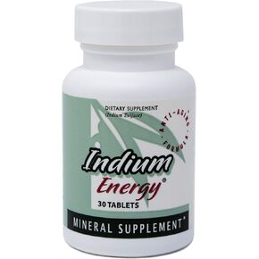 East Park Research - Indium Energy - All Natural Indium Powerful Anti-Aging Support - Helps Increase Energy and Supports Mental Clarity, Sleep, Joints and Overall Sense of Well-Being - 30 Capsules