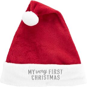 Carter's Baby My First Christmas Santa Hat 0-3 Months, Red
