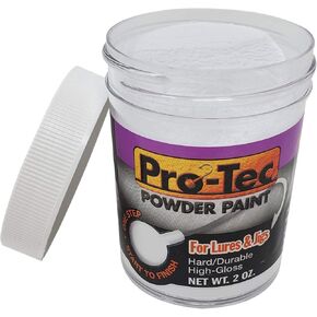 Pro-Tec Jigs and Lures Powder Paint, Jig Head Fishing Paint, Fishing Lure Paint (Ruby Slipper)
