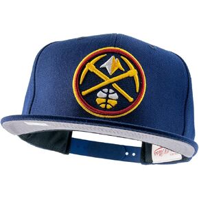 Mitchell & Ness Denver Nuggets NBA Team Ground 2.0 Snapback Hat Cap - Navy