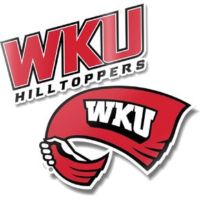 Desert Cactus Western Kentucky University WKU Hilltoppers Sticker Vinyl Decal Laptop Water Bottle Car Scrapbook (4 Inch Set V1)