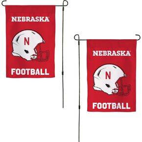 Desert Cactus University of Nebraska Garden Flag Huskers GBR NU Huskers Banner 100% Polyester (Design M)