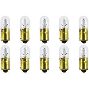 CEC Industries #1815 Bulbs, 14 V, 2.8 W, BA9s Base, T-3.25 shape (Box of 10)