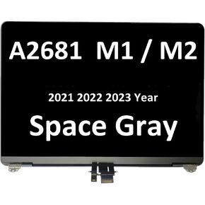New LCD Screen Assembly for MacBook Air 13'' A2681 2022 2023 M2 EMC 4074 Silver