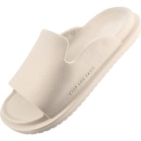 Sandals for Women Summer Cloud Pillow Slippers Non-Slip Cushioned Thick Sole Slides for House Shower Bathroom Bedroom Pool Beach
