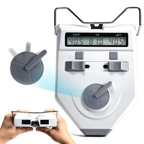 Optical Digital Pupilometer, PD Meters - LCD Display Optical Pupil Meter, Pupillary Distance 45-82mm, 0.1-0.5mm Accuracy Adjustable