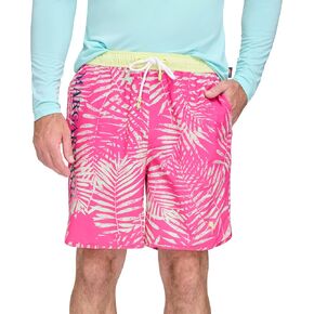 Margaritaville Men's Standard Island Reserve Palm Frond Swim Trunk