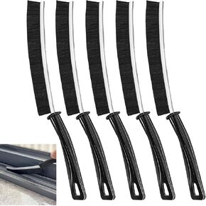 FANTEXY 5PCS Crevice Cleaning Brush, Thin Gap Cleaning Brushes Crevice Cleaner Tool, Thin Hard Brush for Cleaning, Small Cleaning Brush for Kitchen, Bathroom, Household, Windows Groove, Faucet, Sinks