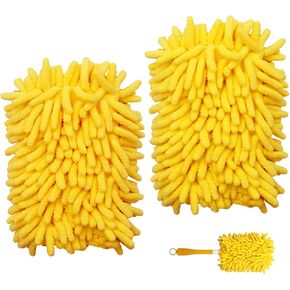 Reusable Duster Refill for Swiffer, 360 Heavy Duty Dusters Refills Compatible with Swiffer Duster Refill, Microfiber Ceiling Fan Hand Duster Refills 2 Pack(Handle is Not Included)