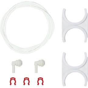 APEC Reverse Osmosis System Add On Kit For 1/4" Quick Connect Water Filter Installation