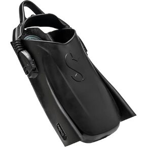 SCUBAPRO Modular Fin System Open Heel Boot-Fit Pocket for Scuba Diving, Medium, Black