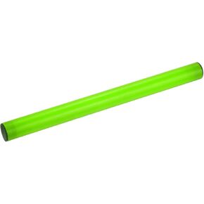 M METERXITY Junior Relay Track Baton - أنبوب بلاستيكي مجوف أملس مع غطاء طرفي، يمكن تطبيقه على بناء الفريق/سباقات التتابع/الألعاب الرياضية لألعاب القوى (أصفر)
