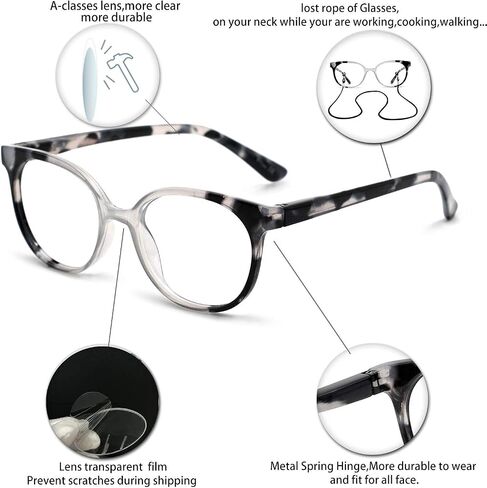 OCCI CHIARI Narrow Reading Glasses Women Colorfull Cute Readers for Petite Face(Tortoise 2.5+) 1.0 1.25 1.5 1.75 2.0 2.25 2.5 2.75 3.0 3.5 4.0 5.0 6.0 in Kuwait