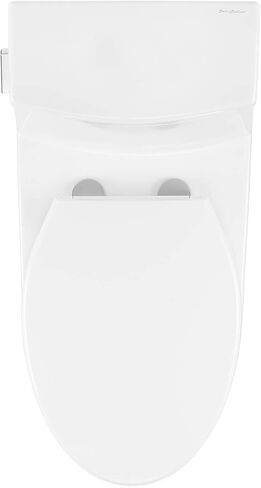 Swiss Madison SM-1T118 Virage One Piece Toilet, Modern Toilets For Bathrooms, ADA Toilet, Black Toilet, Elongated Dual Flush 0.8/1.28 gpf, Matte Black in Kuwait