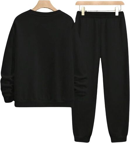 GORGLITTER Men's 2 Piece Sweatsuits Track Suits Long Sleeve Sweatshirts Sweatpants Set Dippy Clothes in Saudi Arabia