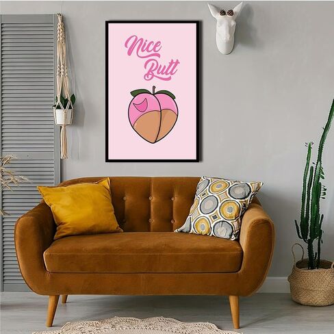 Preppy Canvas Wall Art Pink Bow Print Preppy Wall Art Fashion Poster Print Teen Room Decor Preppy Aesthetic Wall Art Aesthetic Girly Print Preppy Room Aesthetic Poster Gallery Dorm Bedroom Poster in Saudi Arabia