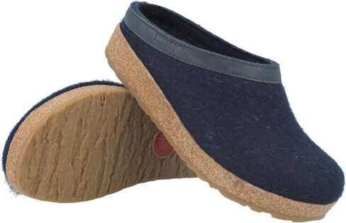 HAFLINGER Unisex-Adult GZL Boat Shoe Trimmed Wool Clogs in Saudi Arabia