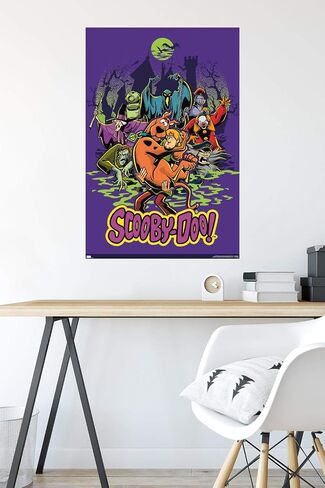Trends International Scooby-Doo - ملصق حائط لمجموعة الأشرار، 22.37 بوصة × 34.00 بوصة، إصدار ممتاز غير مؤطر in Saudi Arabia