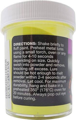 Pro-Tec Jigs and Lures Powder Paint, Jig Head Fishing Paint, Fishing Lure Paint (Ruby Slipper) in Kuwait