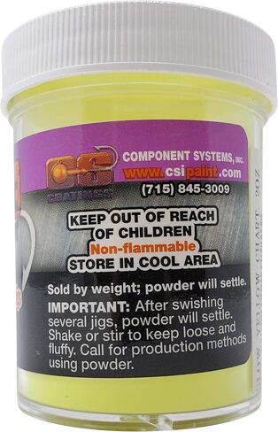 Pro-Tec Jigs and Lures Powder Paint, Jig Head Fishing Paint, Fishing Lure Paint (Ruby Slipper) in Kuwait