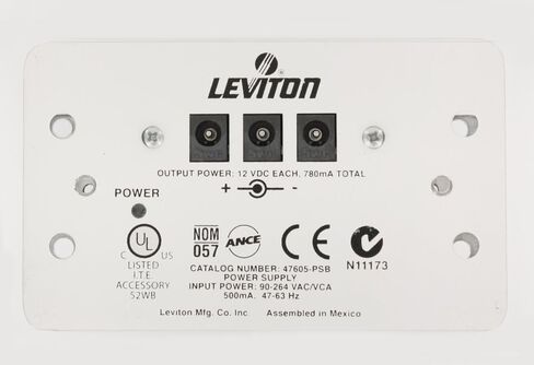 Leviton 47605-NDP AC Power Module with Two Duplex Gray Receptacles in Kuwait