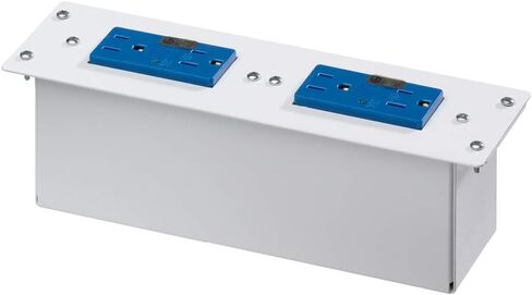 Leviton 47605-NDP AC Power Module with Two Duplex Gray Receptacles in Kuwait