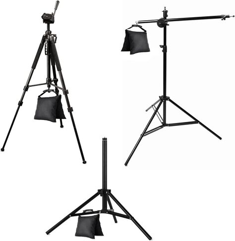 14 Packs Sandbags with 28 PE Bags, Heavy Duty Sand Bags, Sand Bags Heavy Duty with Buckle Straps for Support Light Stand, More Sandbags 2/4/6/8 Packs to Choose. in Saudi Arabia