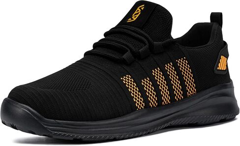 Men's Waterproof Shoes for Women Lightweight Walking Running Water Resistant Shoes Rainy Tennis Sneakers(13, Blue Orange) in Saudi Arabia