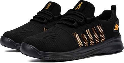 Men's Waterproof Shoes for Women Lightweight Walking Running Water Resistant Shoes Rainy Tennis Sneakers(13, Blue Orange) in Saudi Arabia