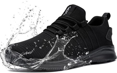 Men's Waterproof Shoes for Women Lightweight Walking Running Water Resistant Shoes Rainy Tennis Sneakers(13, Blue Orange) in Saudi Arabia