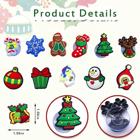 Hying Christmas Wine Glass Charms Markers Christmas Santa Drink Markers Xmas Wine Glass Markers Christmas Wine Decorations in Saudi Arabia