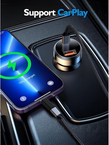 ARKTEK Lighting to USB C Adapter 2Pack- Support Fast Charging Data Transfer OTG - USB Type C Adapter Compatible with iPhone 15 Plus Pro Max, CarPlay, Galaxy S24 S23 Note 20, Pixel 8 in Saudi Arabia
