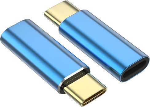 ARKTEK Lighting to USB C Adapter 2Pack- Support Fast Charging Data Transfer OTG - USB Type C Adapter Compatible with iPhone 15 Plus Pro Max, CarPlay, Galaxy S24 S23 Note 20, Pixel 8 in Saudi Arabia
